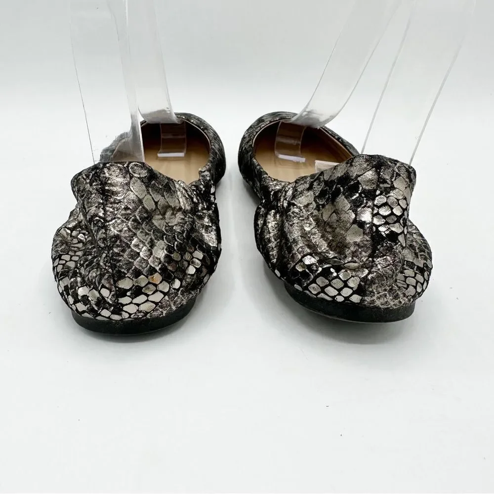 BCBG Paris‎ Magie Metallic Stretch Ballet Flat 8